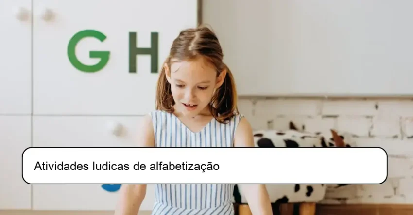 Atividades ludicas de alfabetização