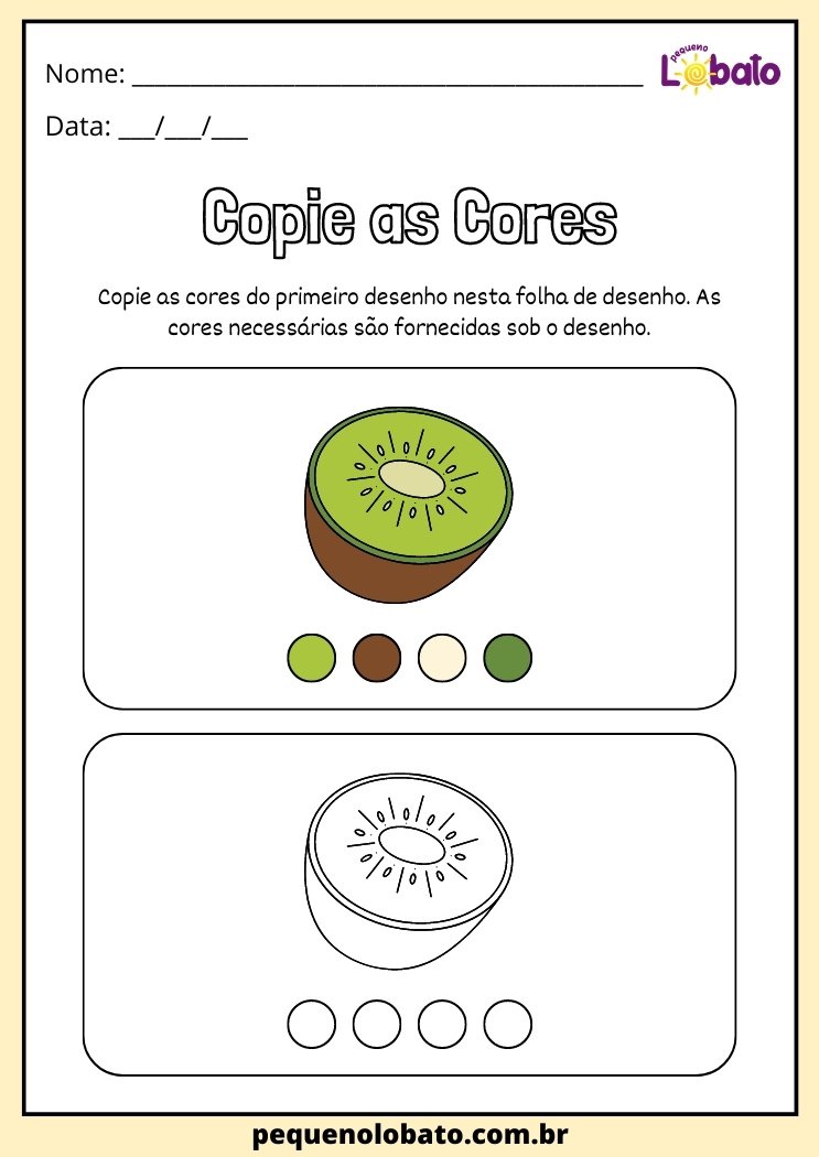 Atividades com Frutas na Educação Infantil para Imprimir
