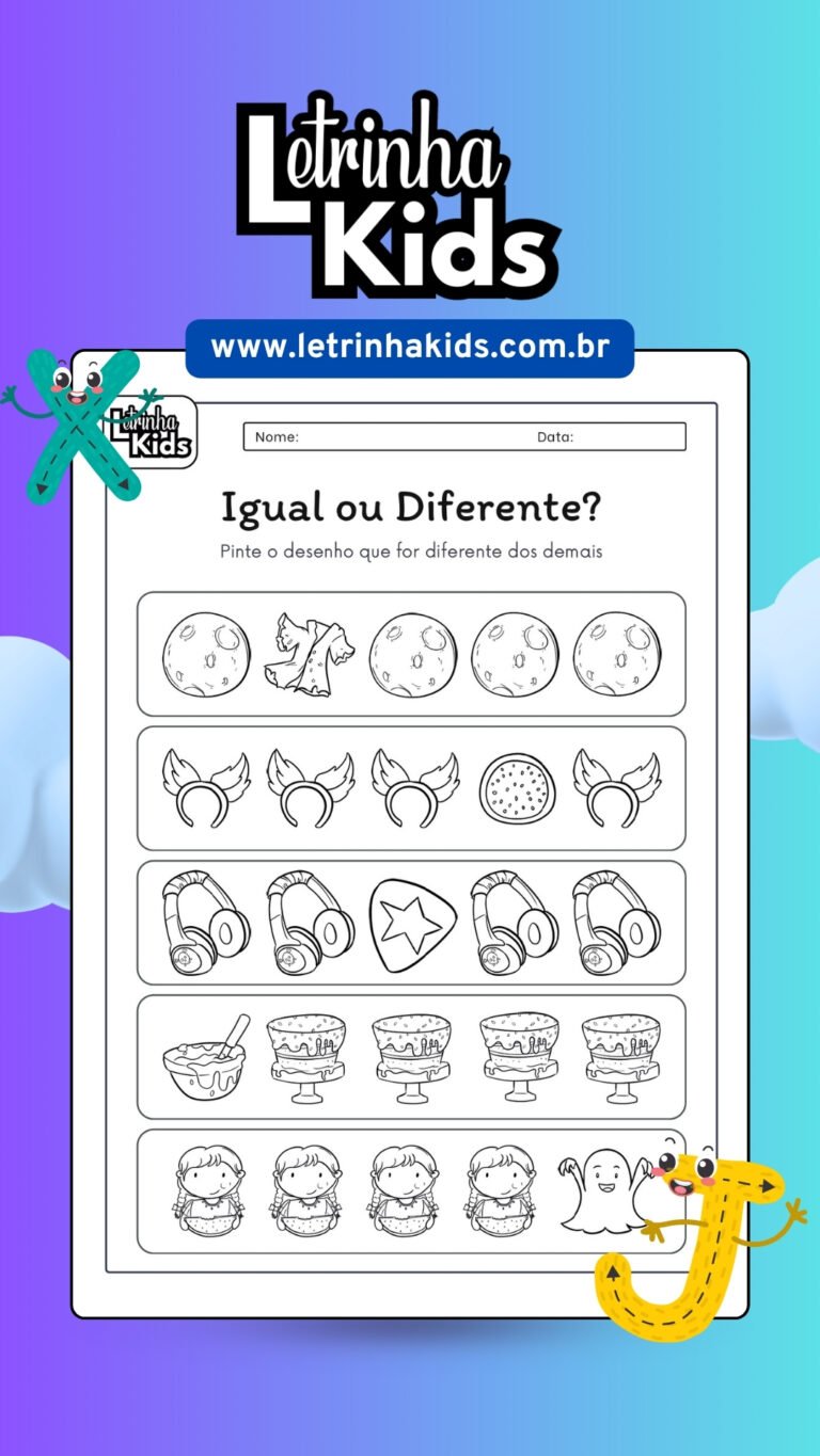 atividades para educacao infantil 3 ano