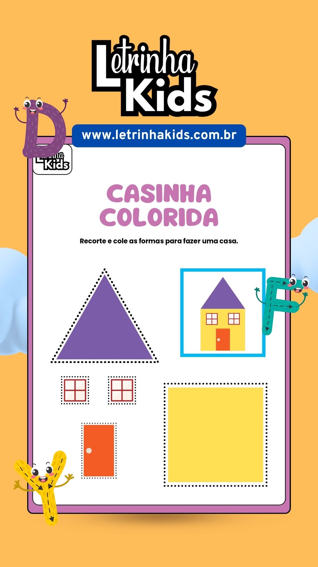 Atividades de Coordenação Motora para Imprimir