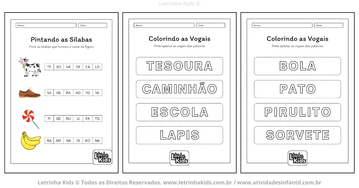 apostila atividades de alfabetizacao para educacao infantil 5 anos
