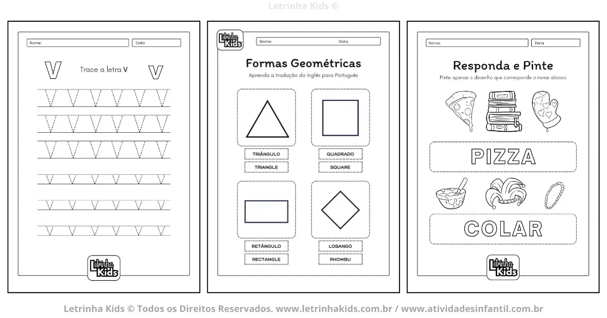 apostila atividades celula infantil
