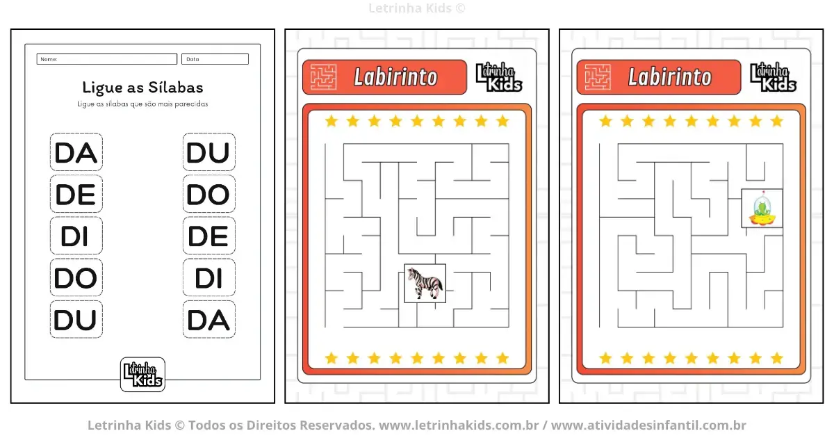 apostila com atividades para alfabetizar autista no 1 ano
