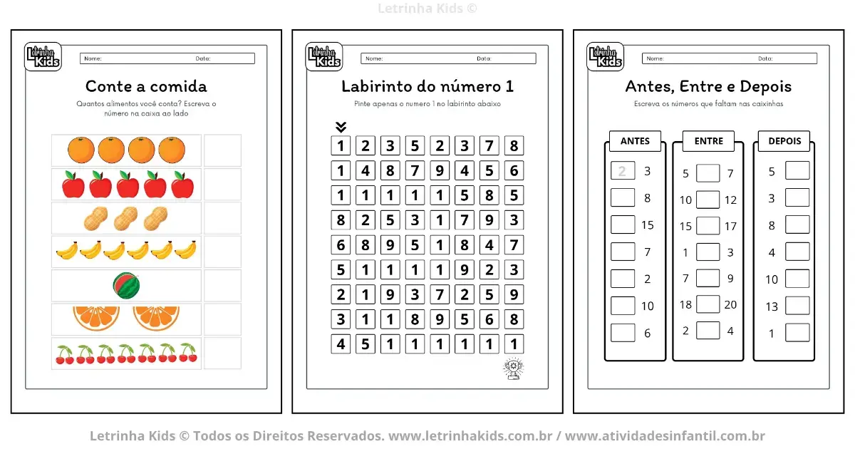 baixar apostila atividades educacao infantil 3 anos