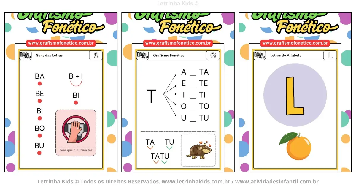 kit fichas de leitura para crianças de 5 a 8 anos de idade